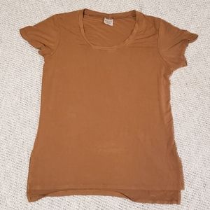 Jax & Lennon Caramel Boyfriend Shirt